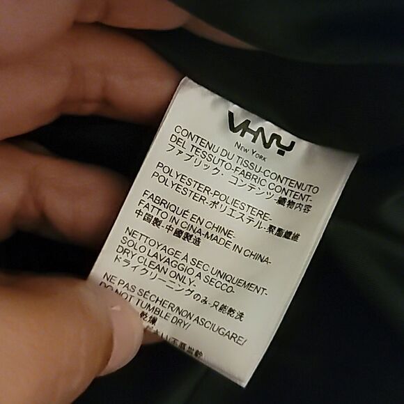 VHNY Vivienne Hu New York Cropped Black Puffer Jacket Ladies Size L - Picture 9 of 11